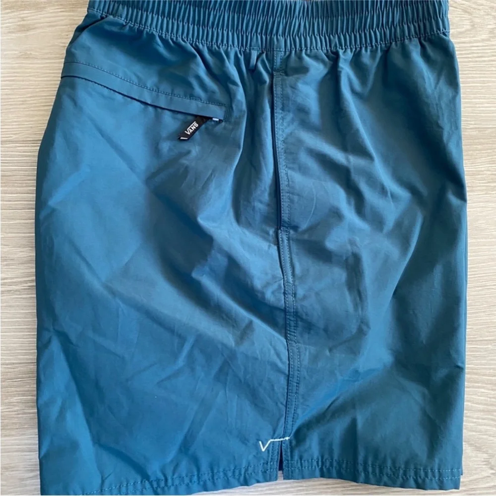 NEW ~ VANS ~ Off the Wall ~NWT Board Short XXL~ TEAL ~ MSRP $45